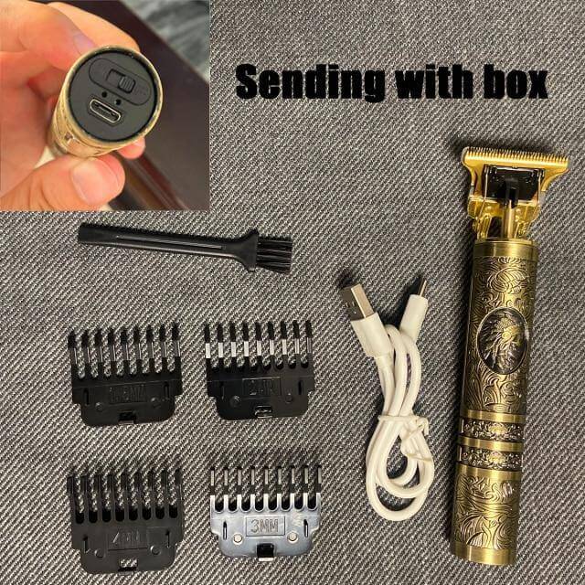 Elegant Vintage Professional Electric Men Hair Trimmer - MaviGadget