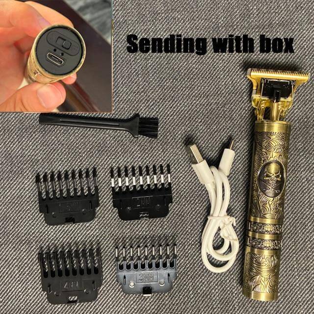 Elegant Vintage Professional Electric Men Hair Trimmer - MaviGadget