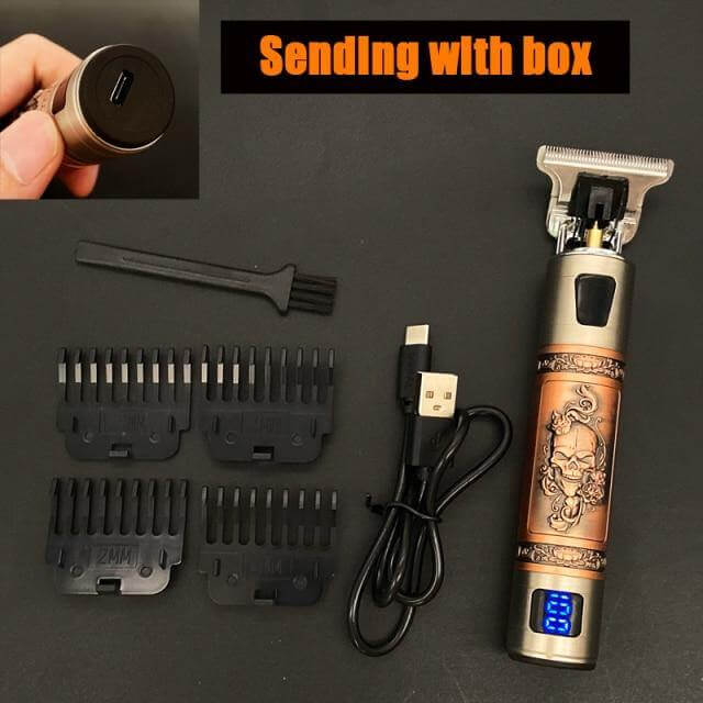 Elegant Vintage Professional Electric Men Hair Trimmer - MaviGadget