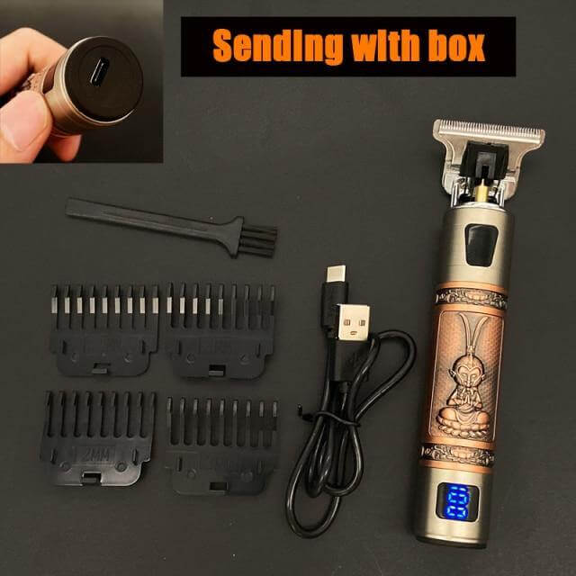 Elegant Vintage Professional Electric Men Hair Trimmer - MaviGadget