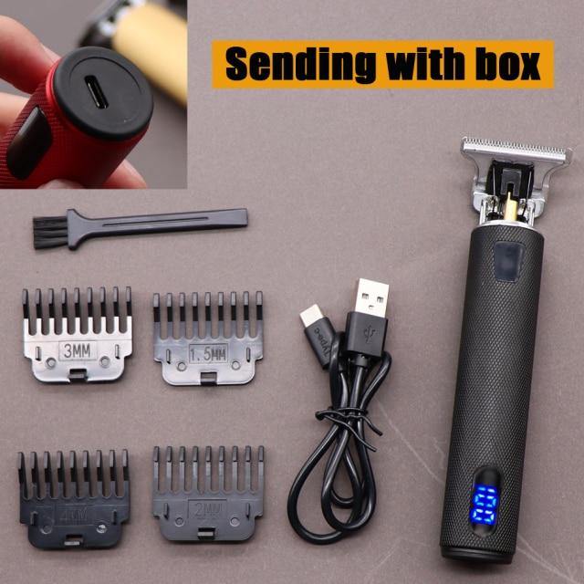 Elegant Vintage Professional Electric Men Hair Trimmer - MaviGadget