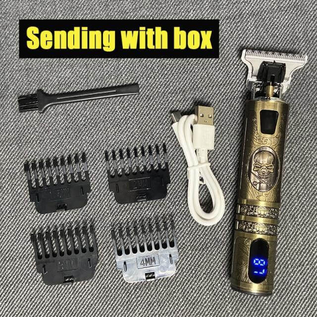Elegant Vintage Professional Electric Men Hair Trimmer - MaviGadget
