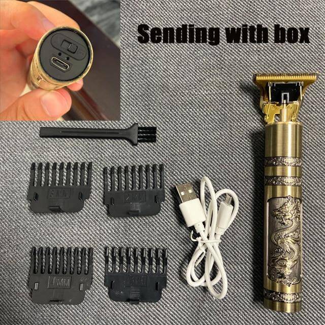 Elegant Vintage Professional Electric Men Hair Trimmer - MaviGadget