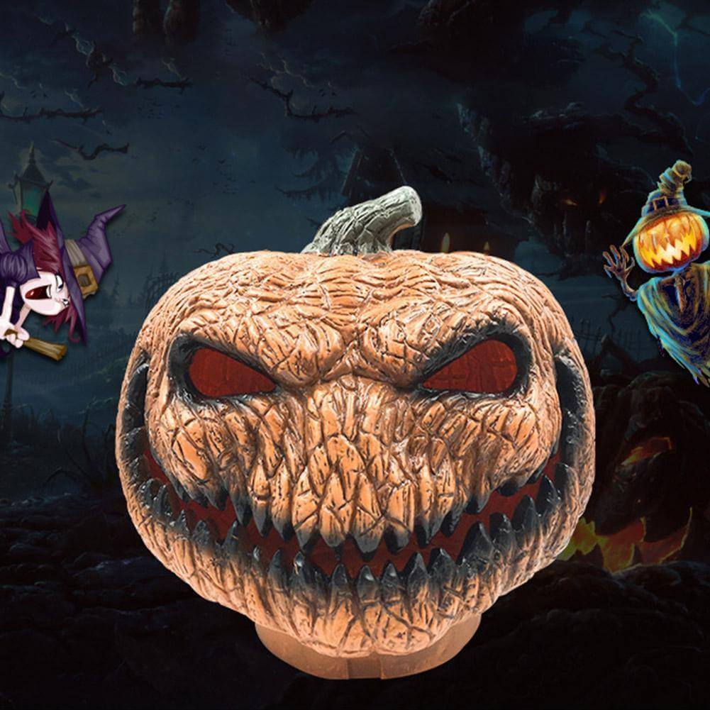 LED Scary Halloween Pumpkin Decoration - MaviGadget