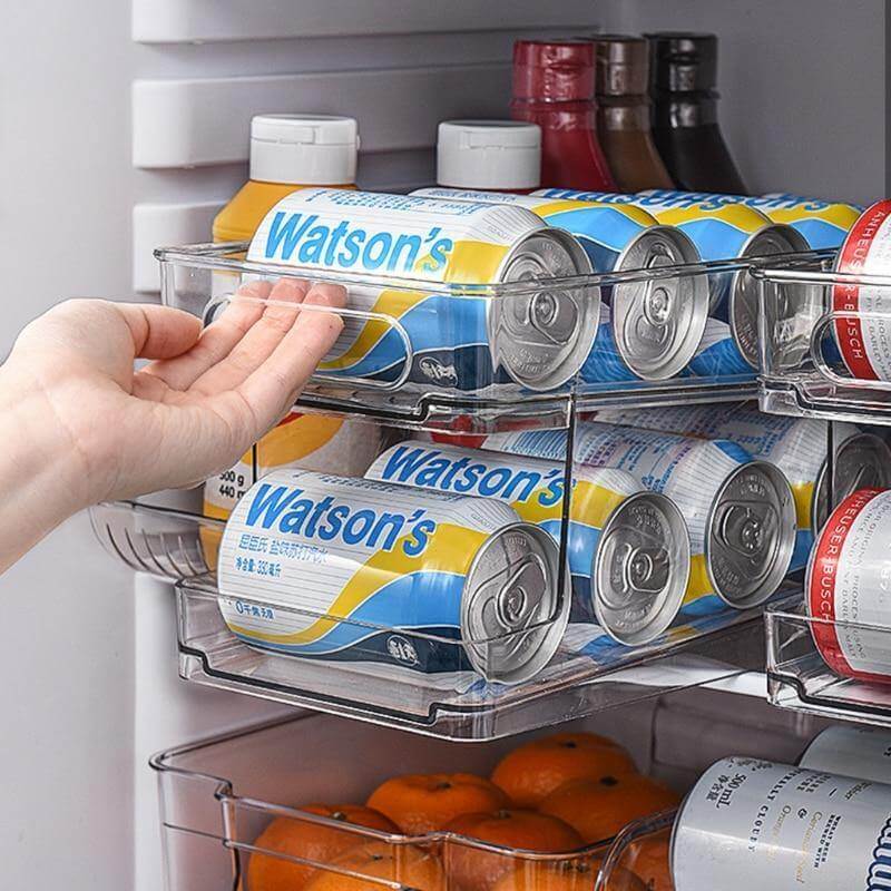 Refrigerator Storage Organizer Can Dispenser - MaviGadget