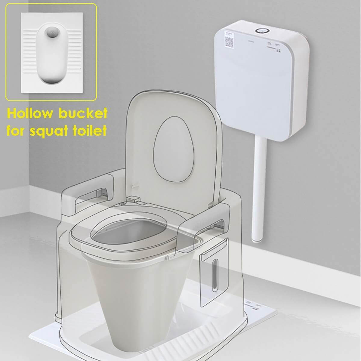 Portable Travel Lightweight Elderly Toilet - MaviGadget
