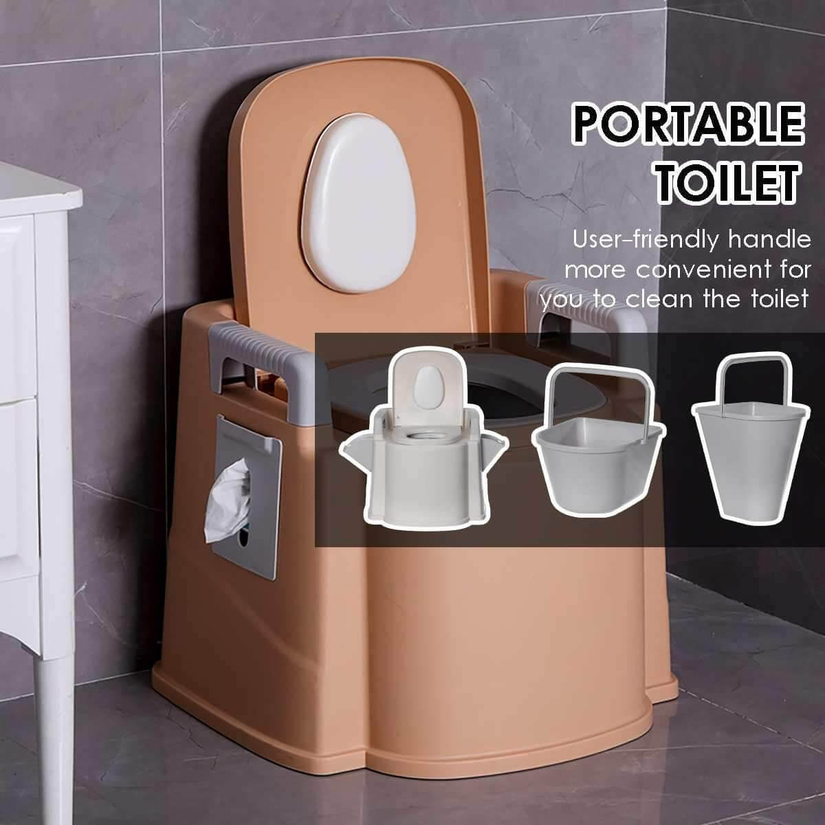 Portable Travel Lightweight Elderly Toilet - MaviGadget