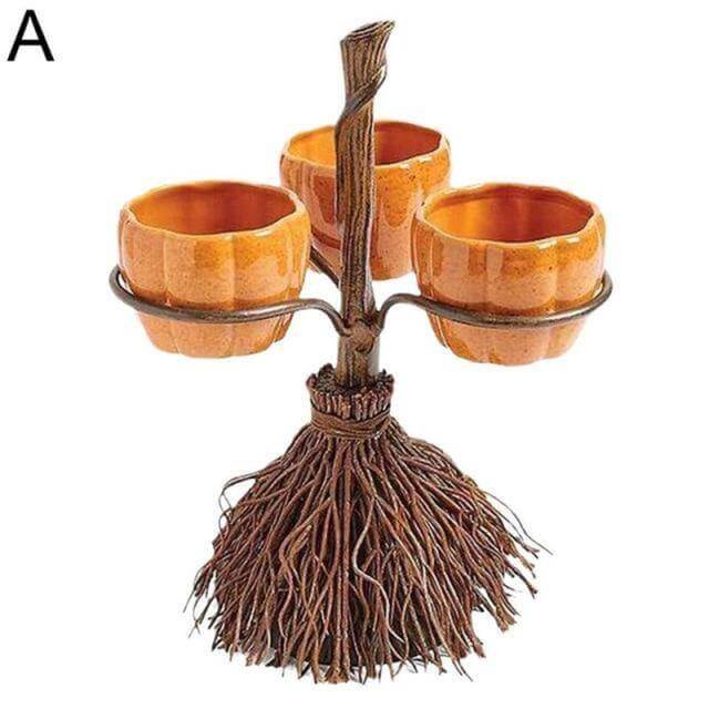 Cute Pumpkin Halloween Snack Bowl - MaviGadget