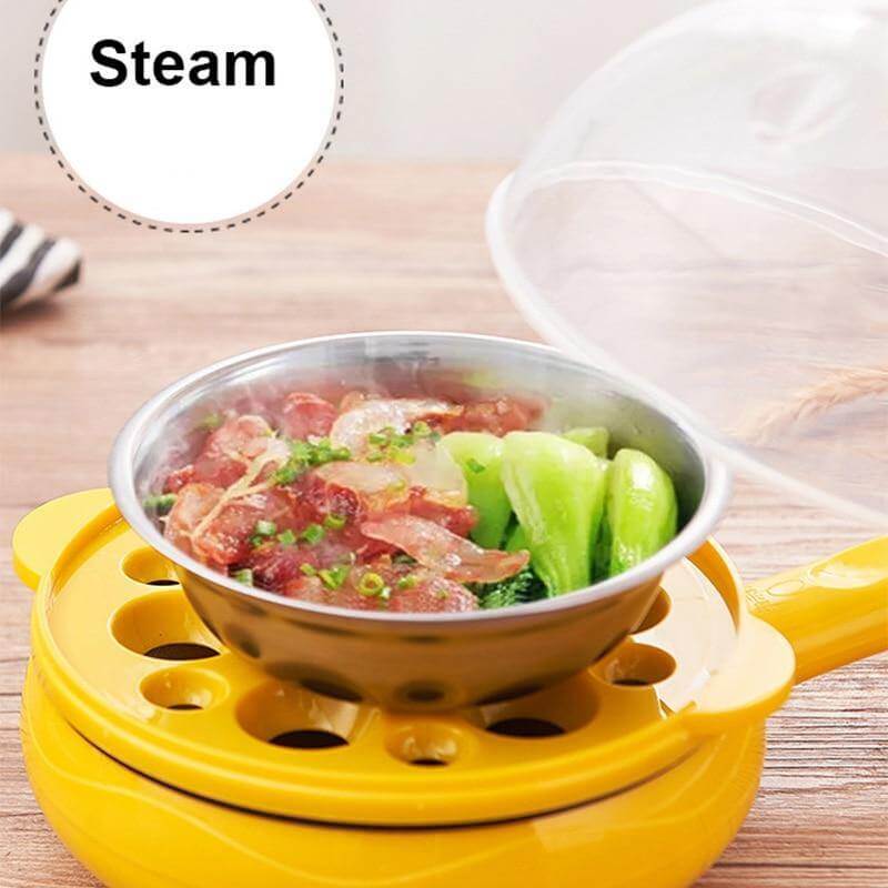 Multifunctional Non-stick Mini Electric Food Steamer - MaviGadget