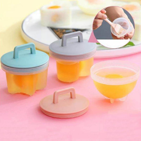 4pcs Silicone Steamed Egg Cooker - MaviGadget