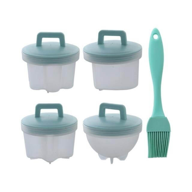 4pcs Silicone Steamed Egg Cooker - MaviGadget