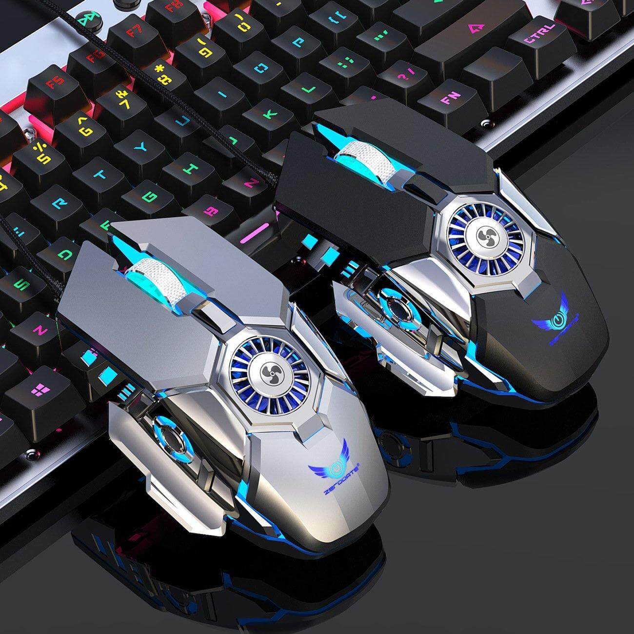 Cooling USB Fan Gaming Mouse - MaviGadget