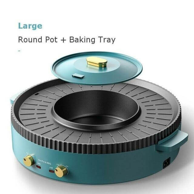 Korean Style Non-stick Smokeless Electric Barbecue Grill - MaviGadget