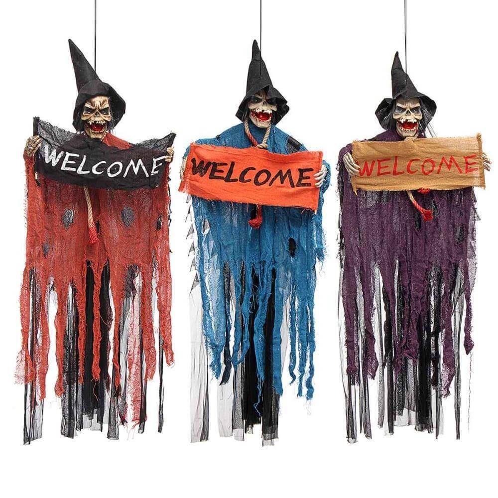 Halloween Scary Electric Hanging Haunted Ghost - MaviGadget