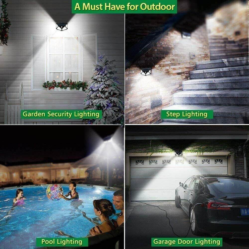 LED Outdoor Solar Light Wall Lamp - MaviGadget
