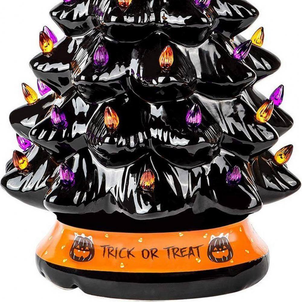 LED Light Halloween Pumpkin Ornament Tree - MaviGadget