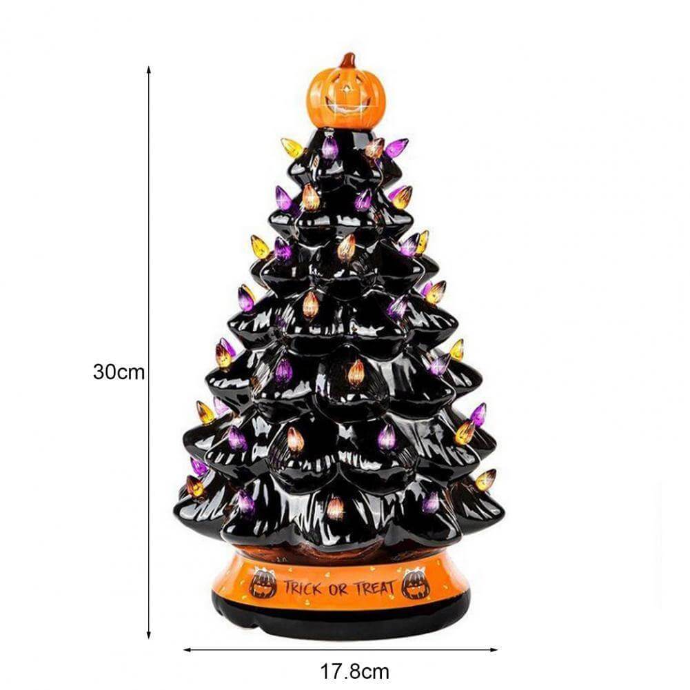 LED Light Halloween Pumpkin Ornament Tree - MaviGadget