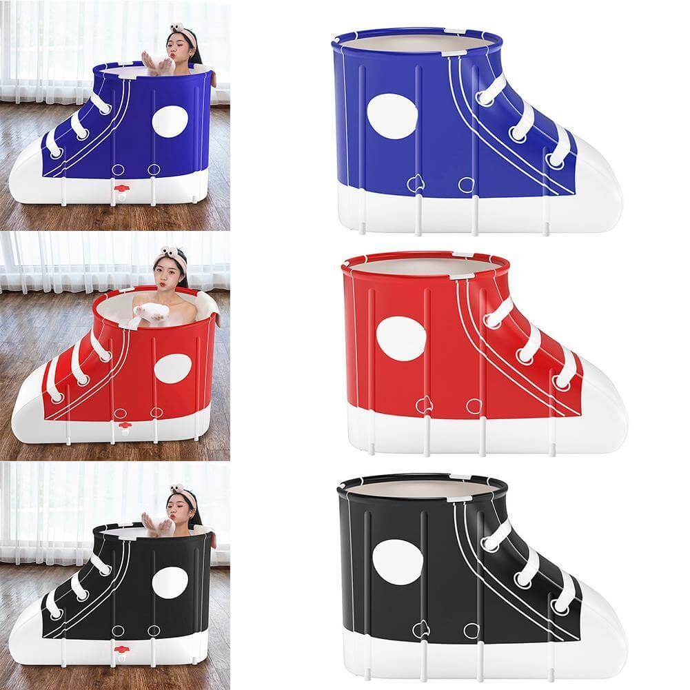 Portable Shoe-shaped Folding Bathtub - MaviGadget