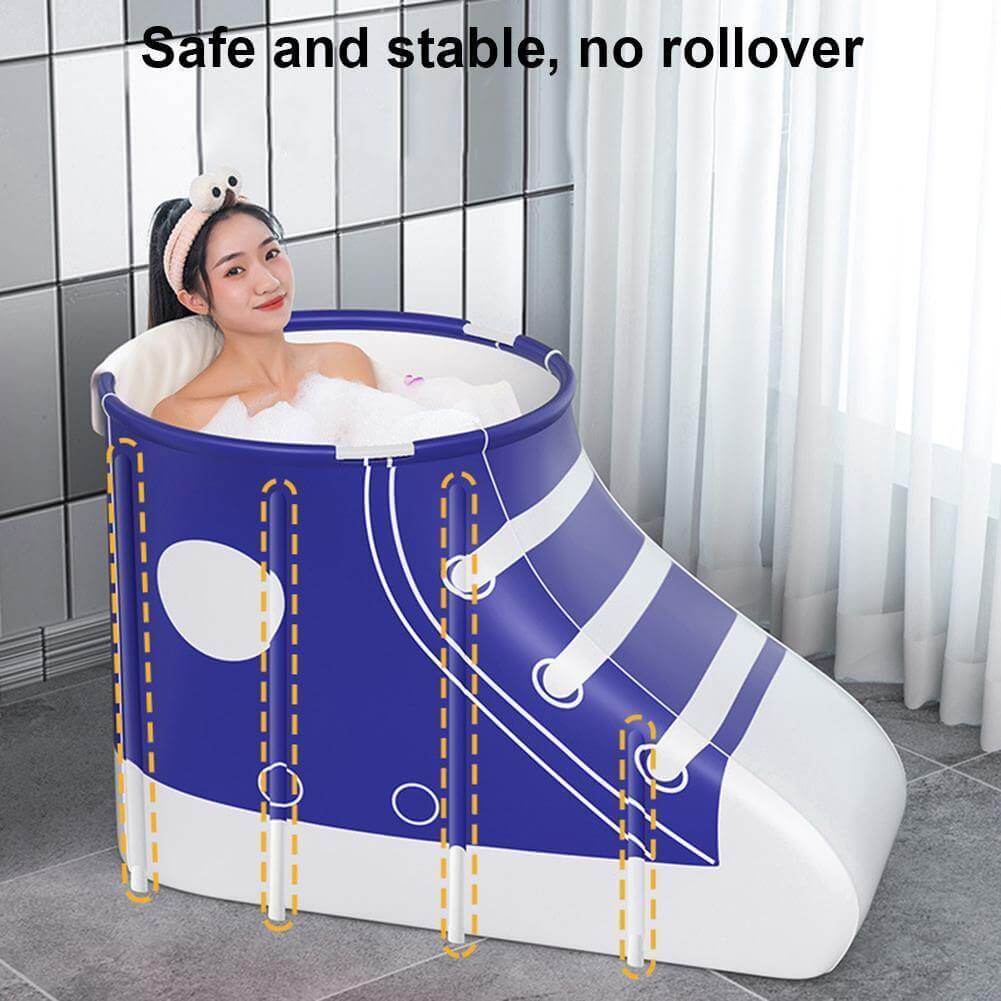 Portable Shoe-shaped Folding Bathtub - MaviGadget