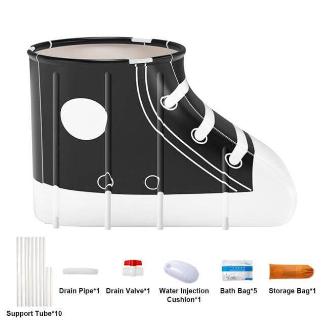 Portable Shoe-shaped Folding Bathtub - MaviGadget