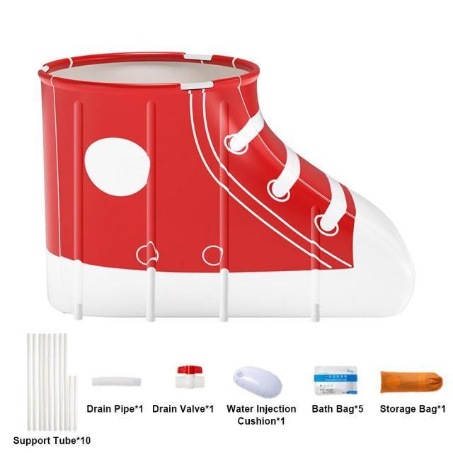 Portable Shoe-shaped Folding Bathtub - MaviGadget