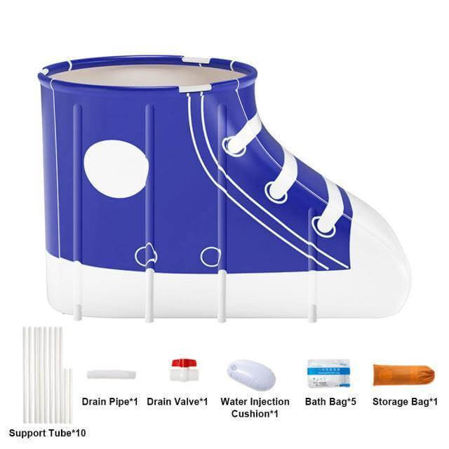 Portable Shoe-shaped Folding Bathtub - MaviGadget