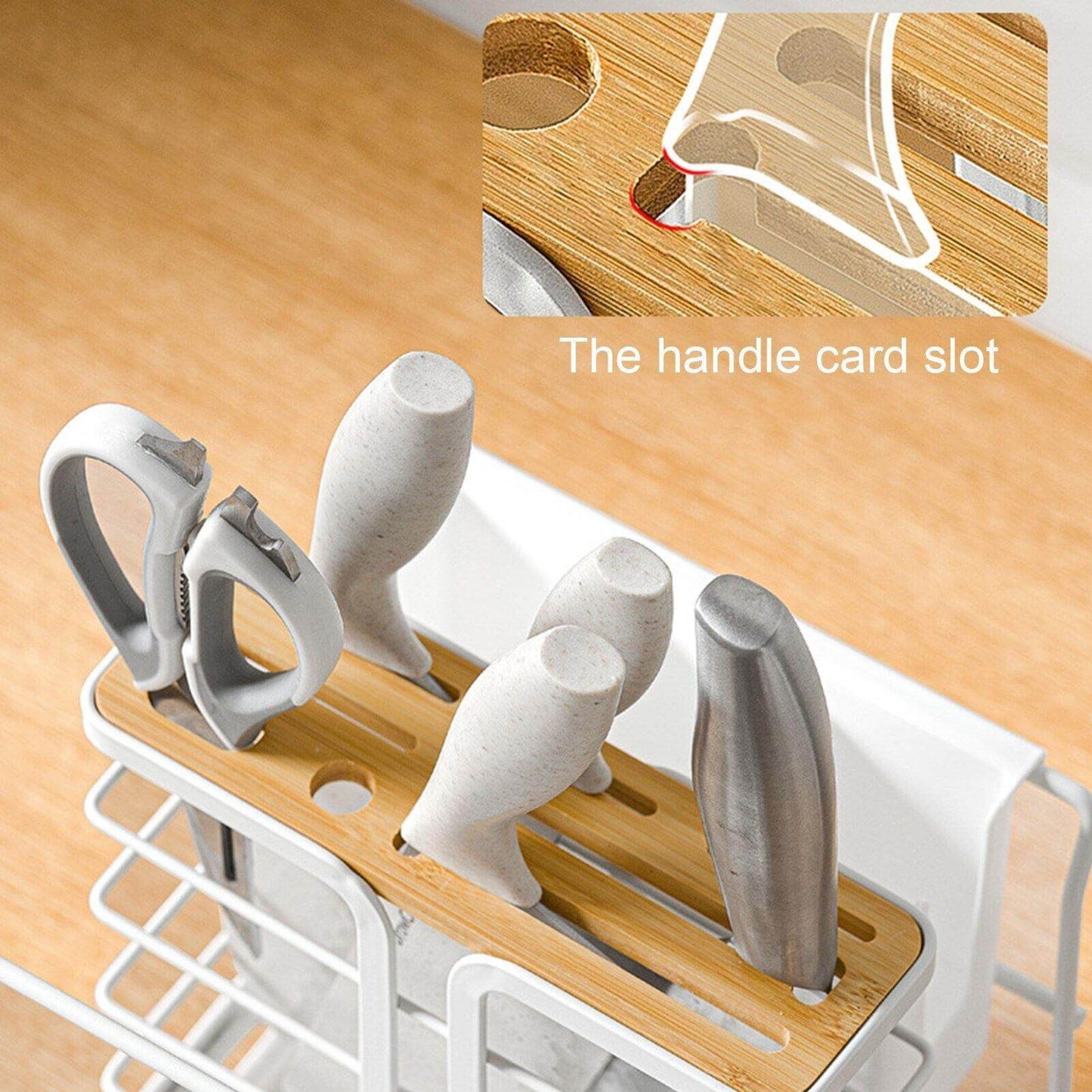 Multifunctional Kitchen Utensil Storage Holder - MaviGadget