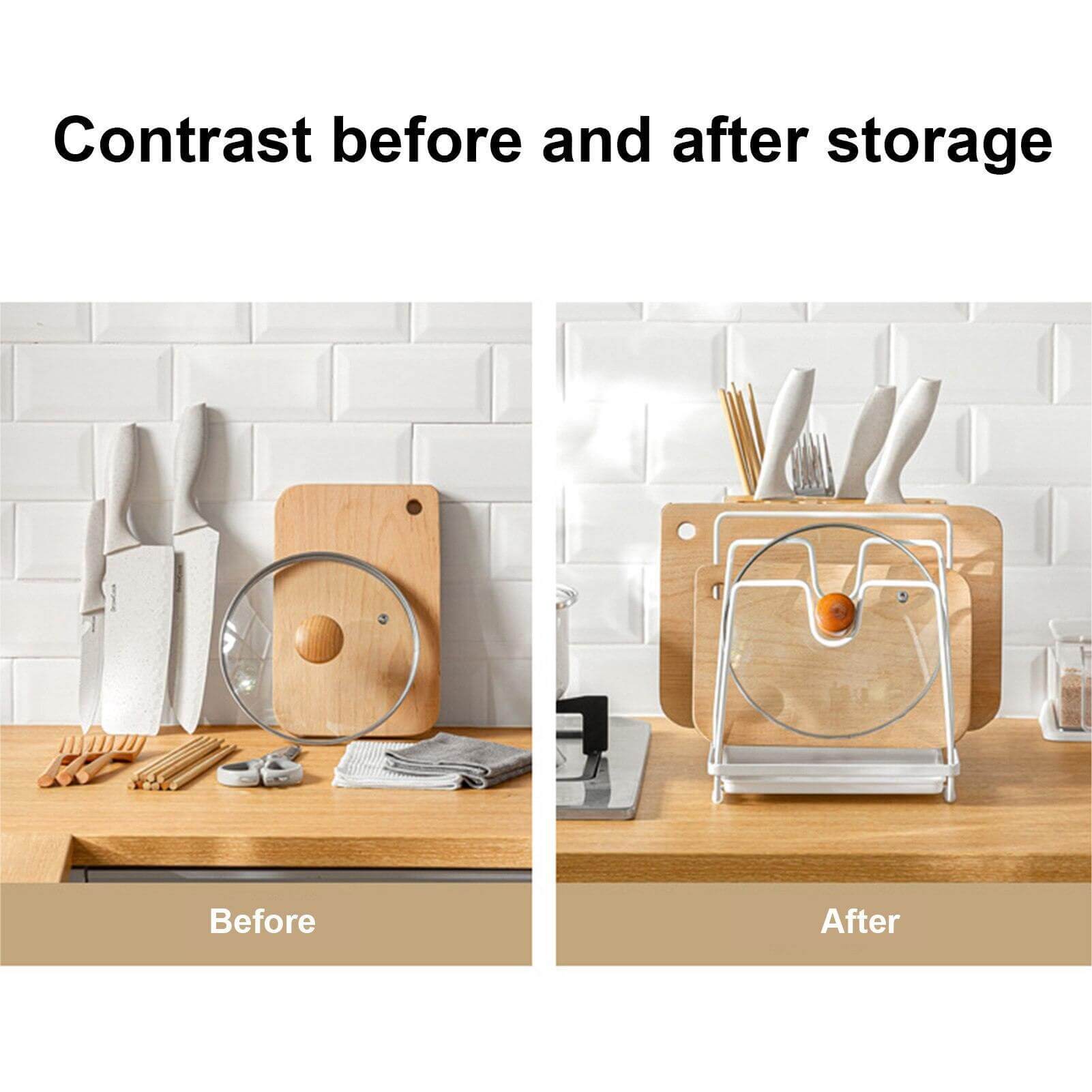 Multifunctional Kitchen Utensil Storage Holder - MaviGadget