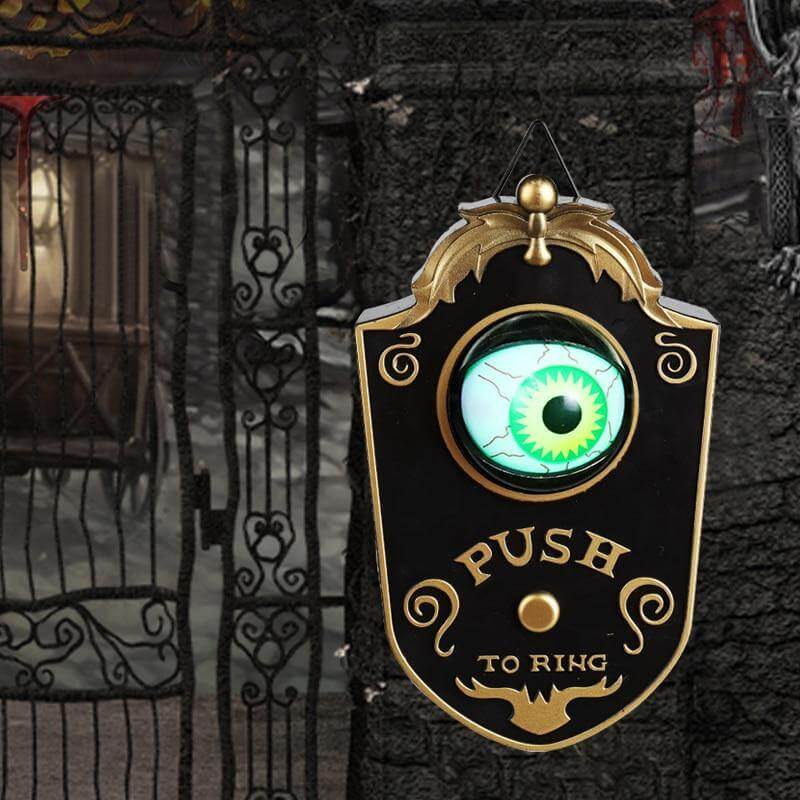 One-Eyed Luminous Glowing Halloween Doorbell - MaviGadget