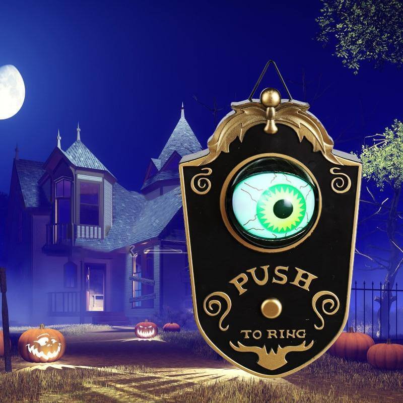 One-Eyed Luminous Glowing Halloween Doorbell - MaviGadget