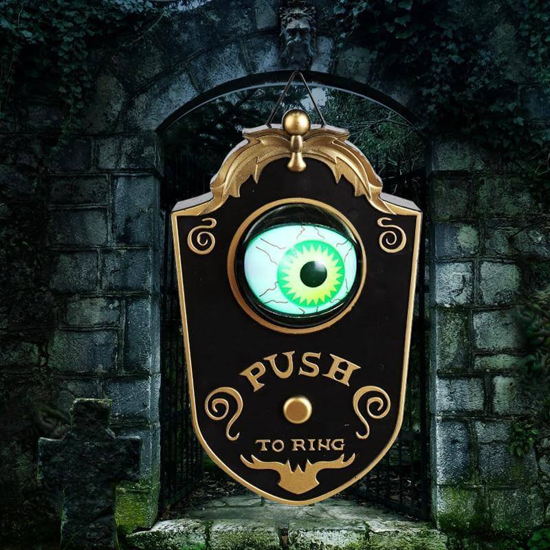 One-Eyed Luminous Glowing Halloween Doorbell - MaviGadget