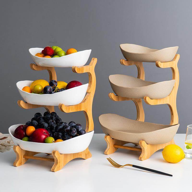 Multi-layer Modern Fruit Snack Plate Rack - MaviGadget