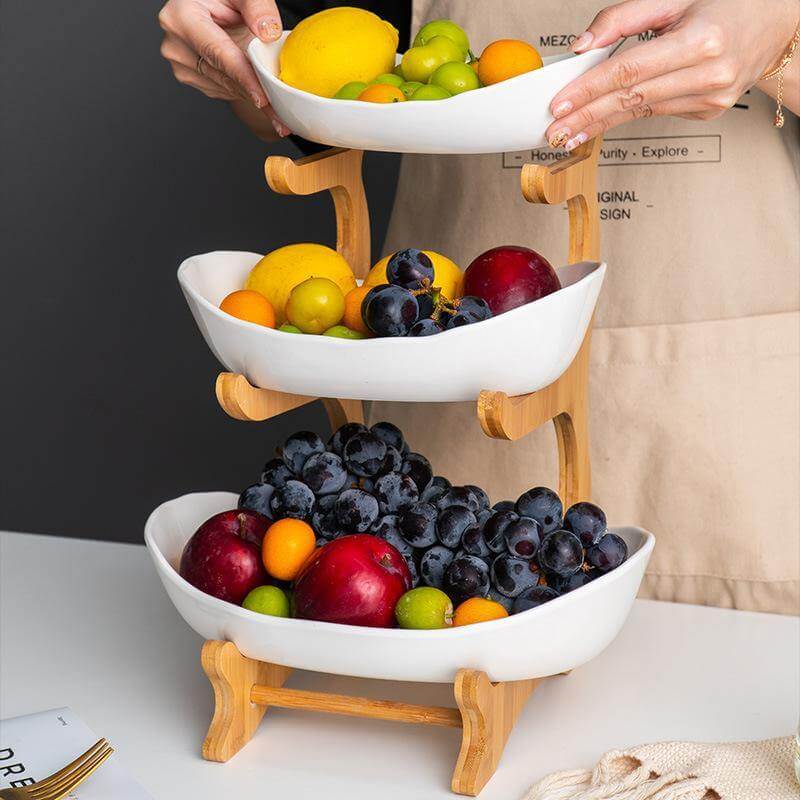 Multi-layer Modern Fruit Snack Plate Rack - MaviGadget