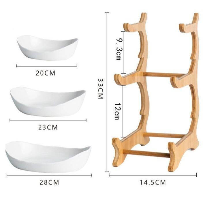 Multi-layer Modern Fruit Snack Plate Rack - MaviGadget