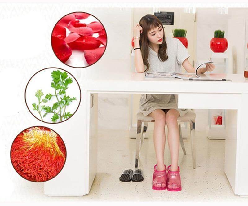 Portable Foot Bath Massage Shoes - MaviGadget