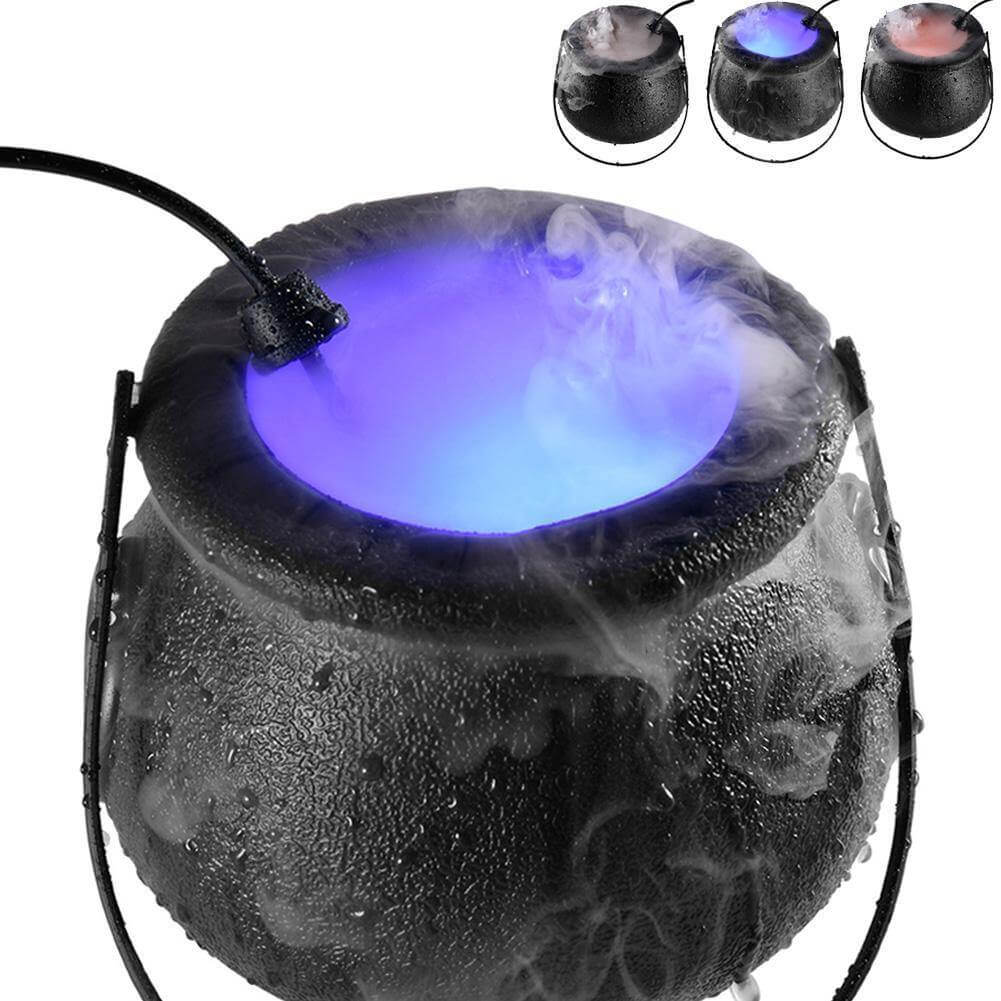 LED Colorful Halloween Smoke Humidifier Machine - MaviGadget