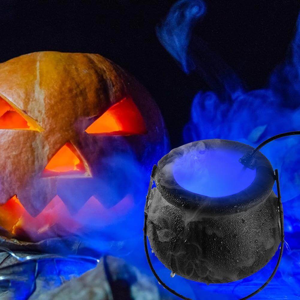 LED Colorful Halloween Smoke Humidifier Machine - MaviGadget