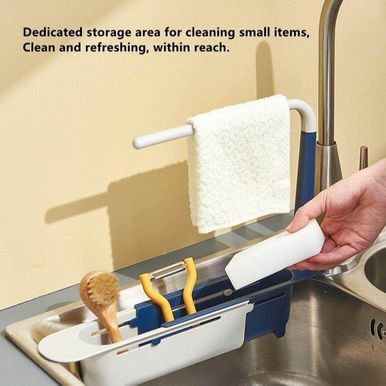 2in1 Kitchen Sink Folding Drain Rack - MaviGadget