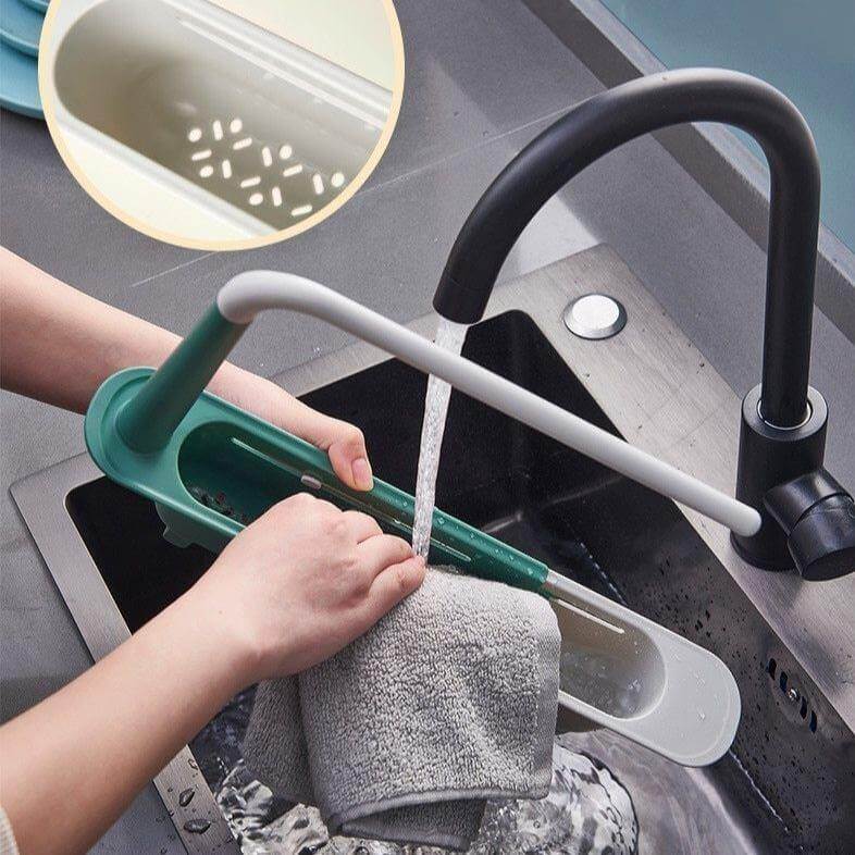 2in1 Kitchen Sink Folding Drain Rack - MaviGadget