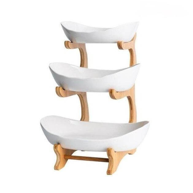 Multi-layer Modern Fruit Snack Plate Rack - MaviGadget