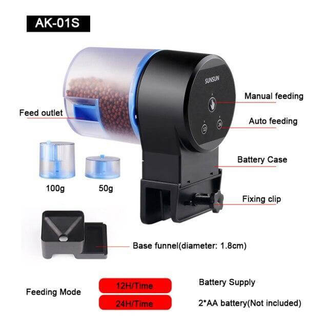 Automatic Timer Fish Feeder - MaviGadget