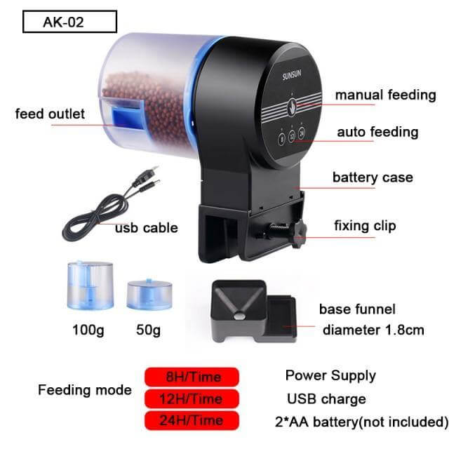 Automatic Timer Fish Feeder - MaviGadget
