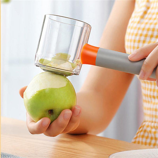 Vegetable Fruit Spill Free Storage Peeler - MaviGadget