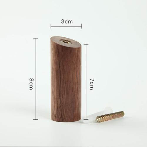 Nordic Wooden Easy Wall-Mounted Clothes Hanger - MaviGadget