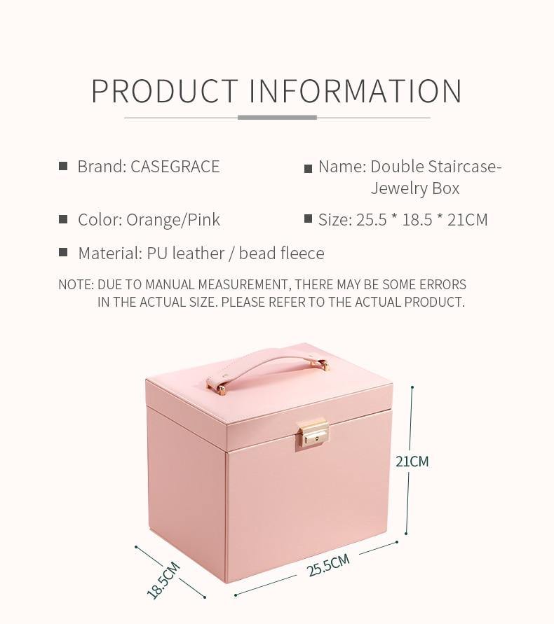 Luxury Large Jewelry Storage Drawer Box - MaviGadget
