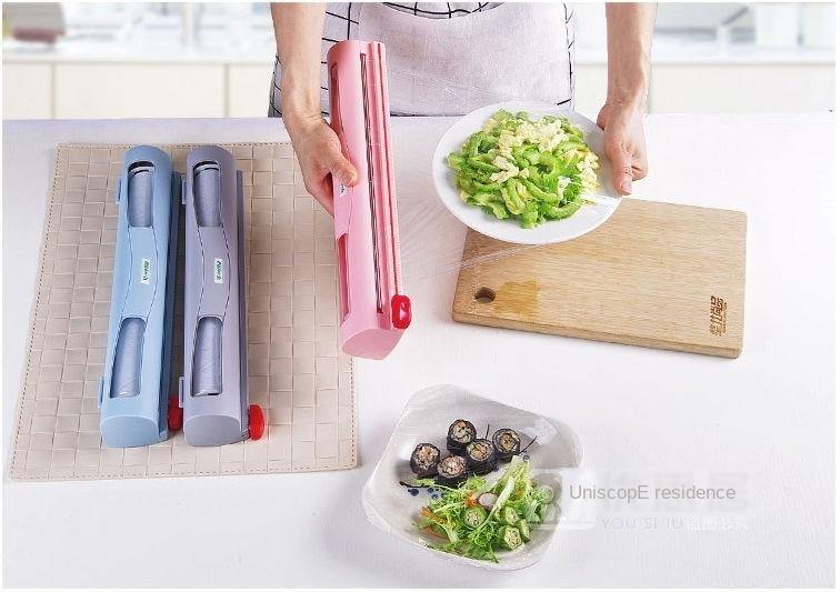 Portable Easy Foil Film Storage Dispenser - MaviGadget