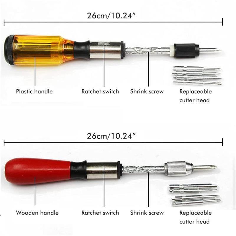 Semi Automatic Adjustable Screwdriver Set - MaviGadget