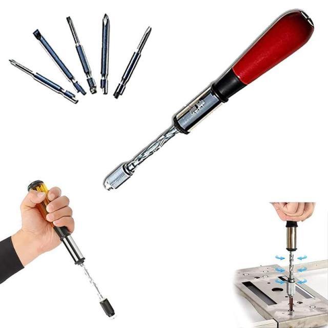 Semi Automatic Adjustable Screwdriver Set - MaviGadget