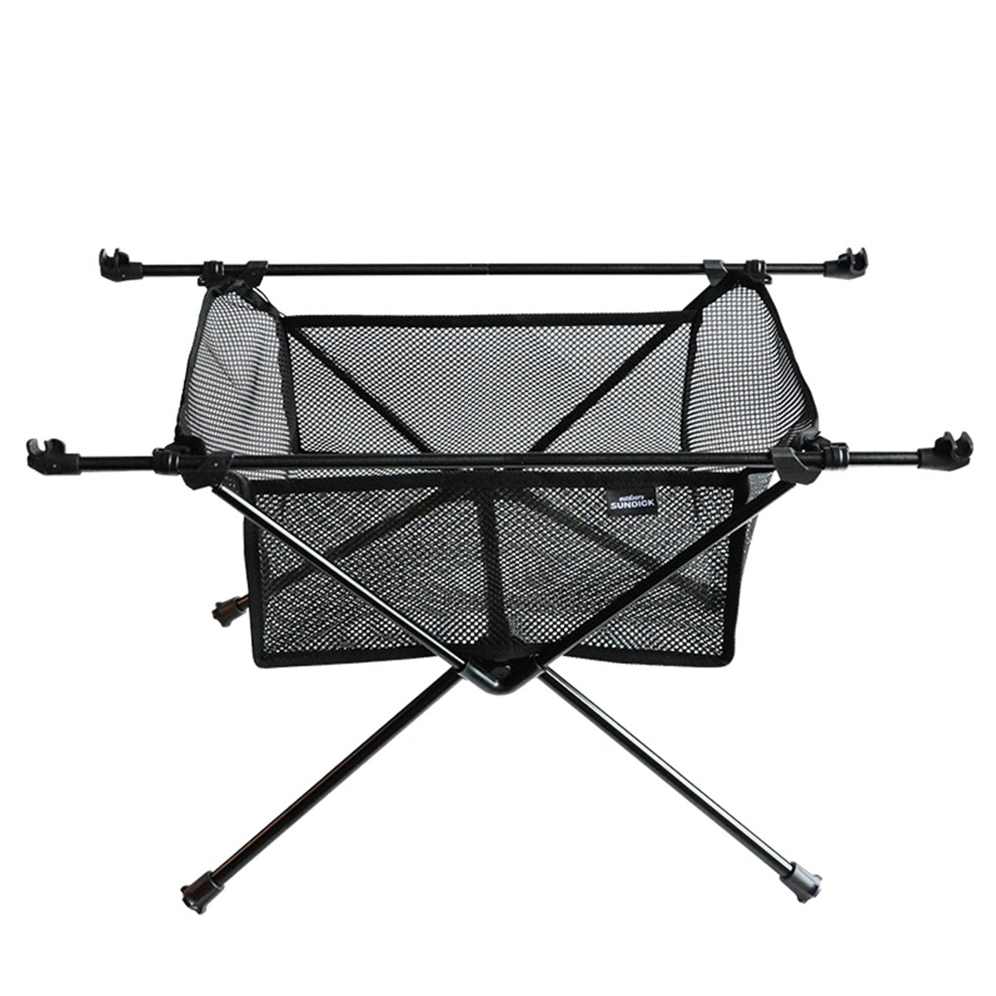 Portable Folding Table Storage Net Shelf