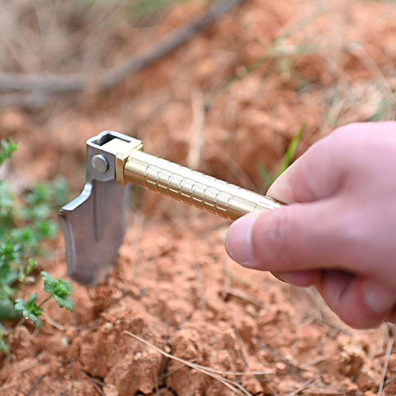 3in1 Mini Multifunctional Folding Camping Shovel - MaviGadget
